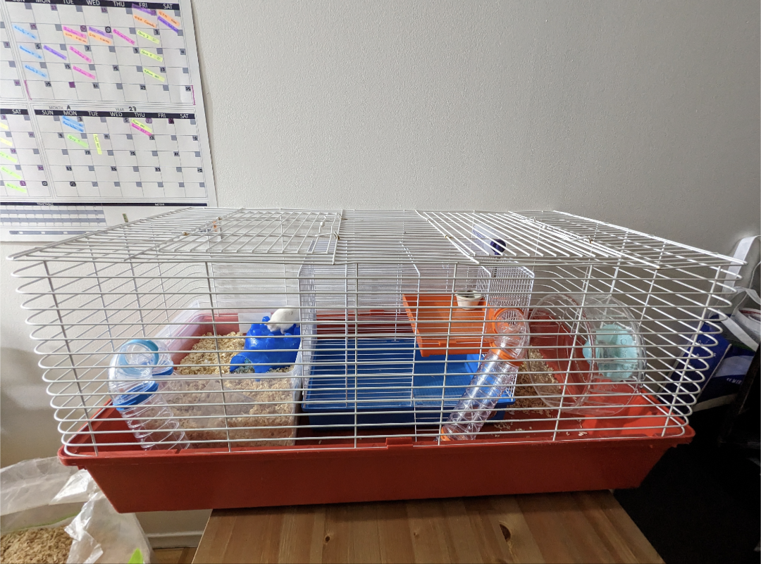 one big guinea pig / rabbit / hamster / small pet cage image indicator(2)