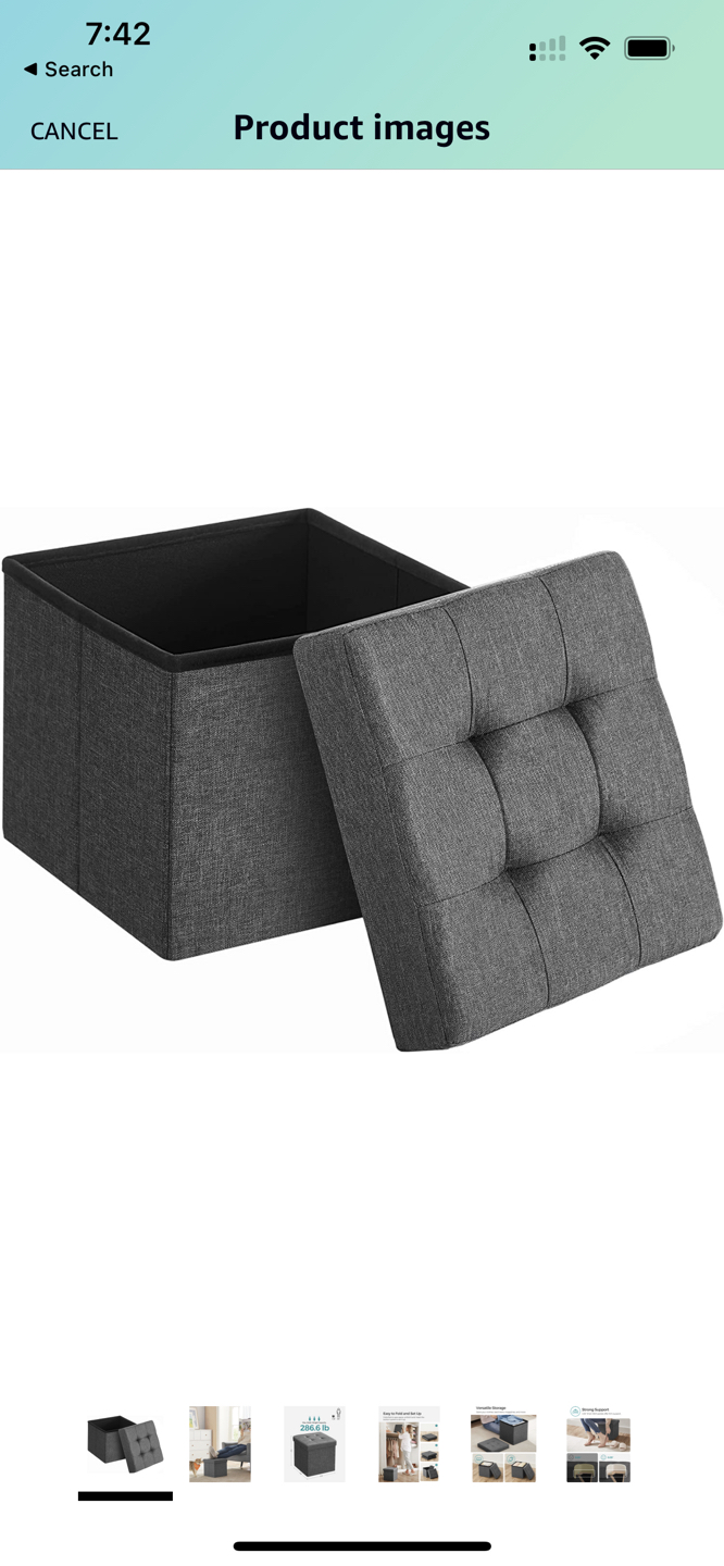 Ottoman foldable (brand new) - photo 4