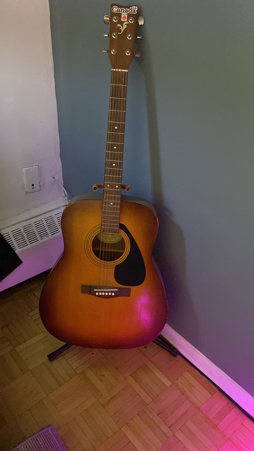 Yamaha F310 - TBS acoustic guitar