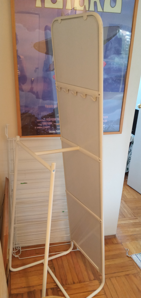 IKEA Standing Mirror Full Body White - photo 3