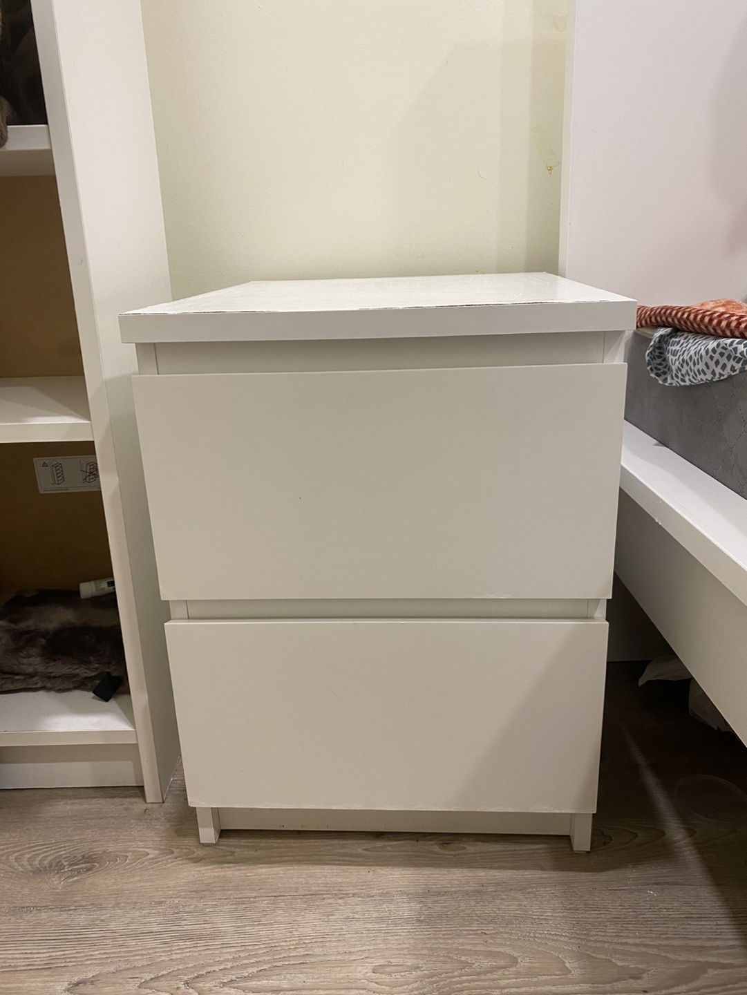 Ikea white drawer