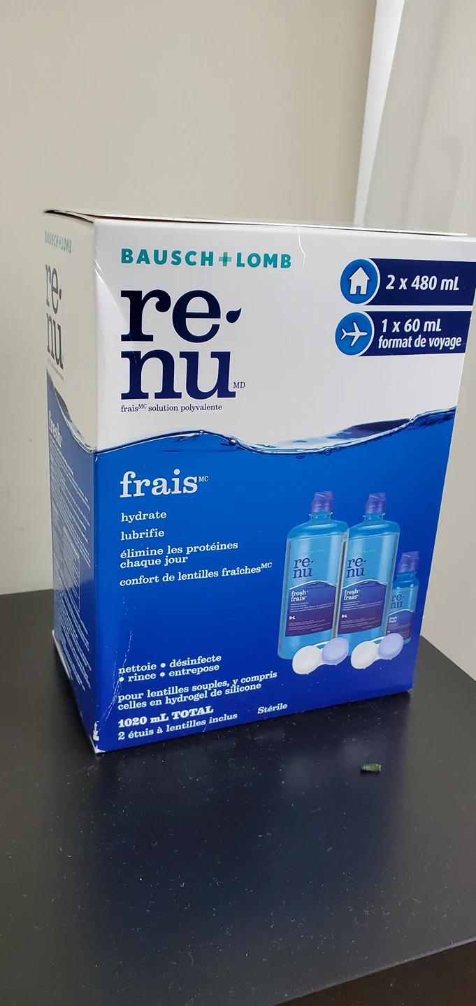 Bausch + Lomb Renu Contact Lens Solution - photo 2