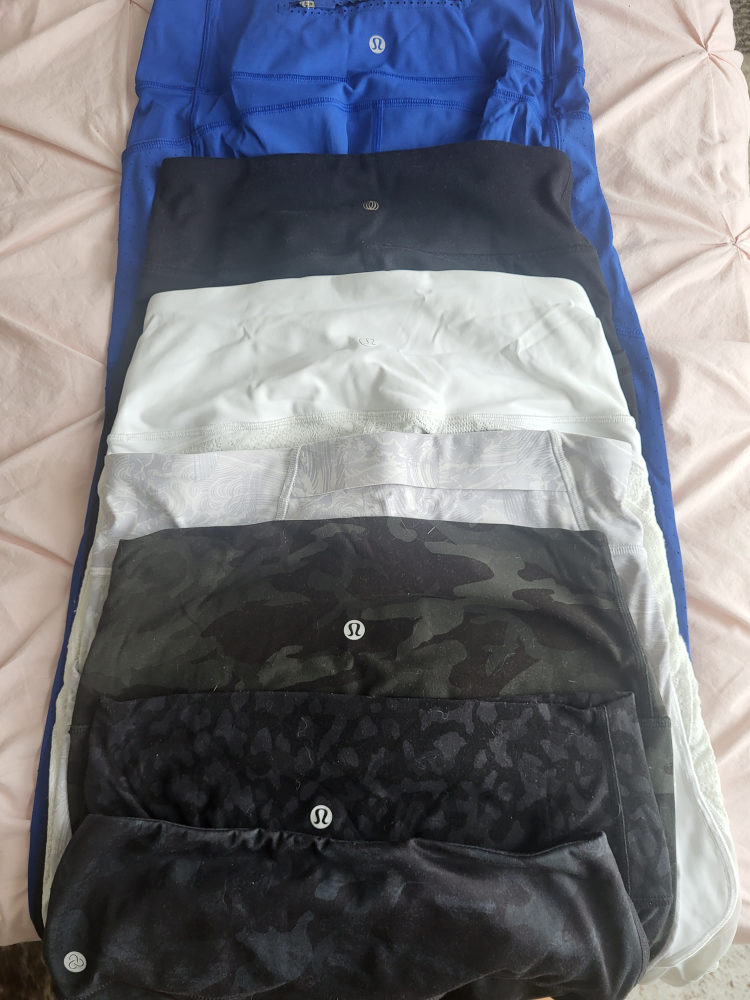 5 x exercise tights