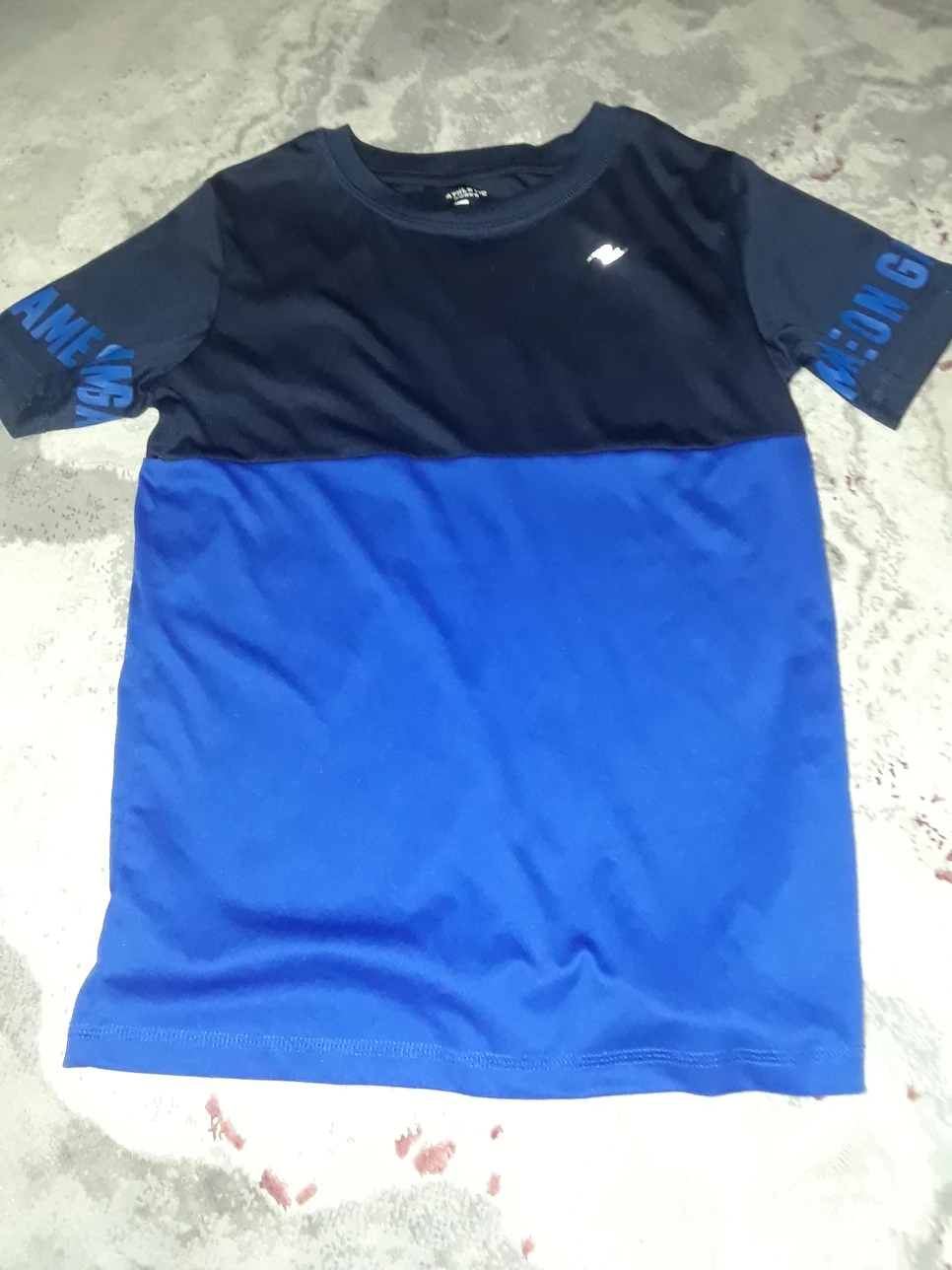 nice blue and black shirt thumbnail
