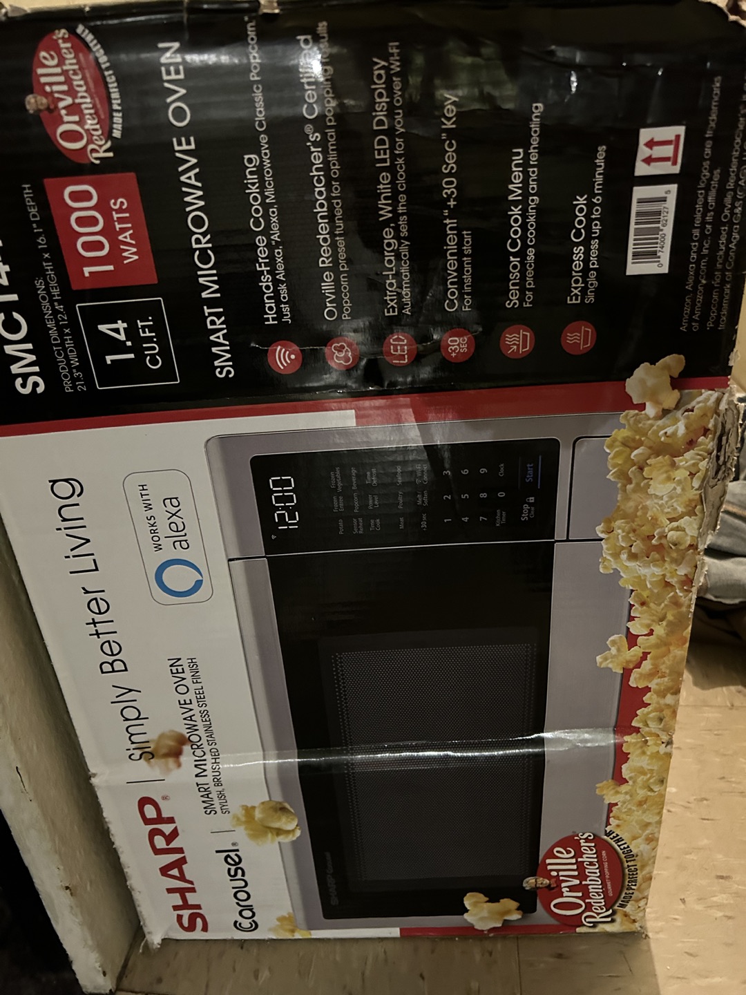 Sharp Smart Microwave Oven with Alexa Enable - photo 2