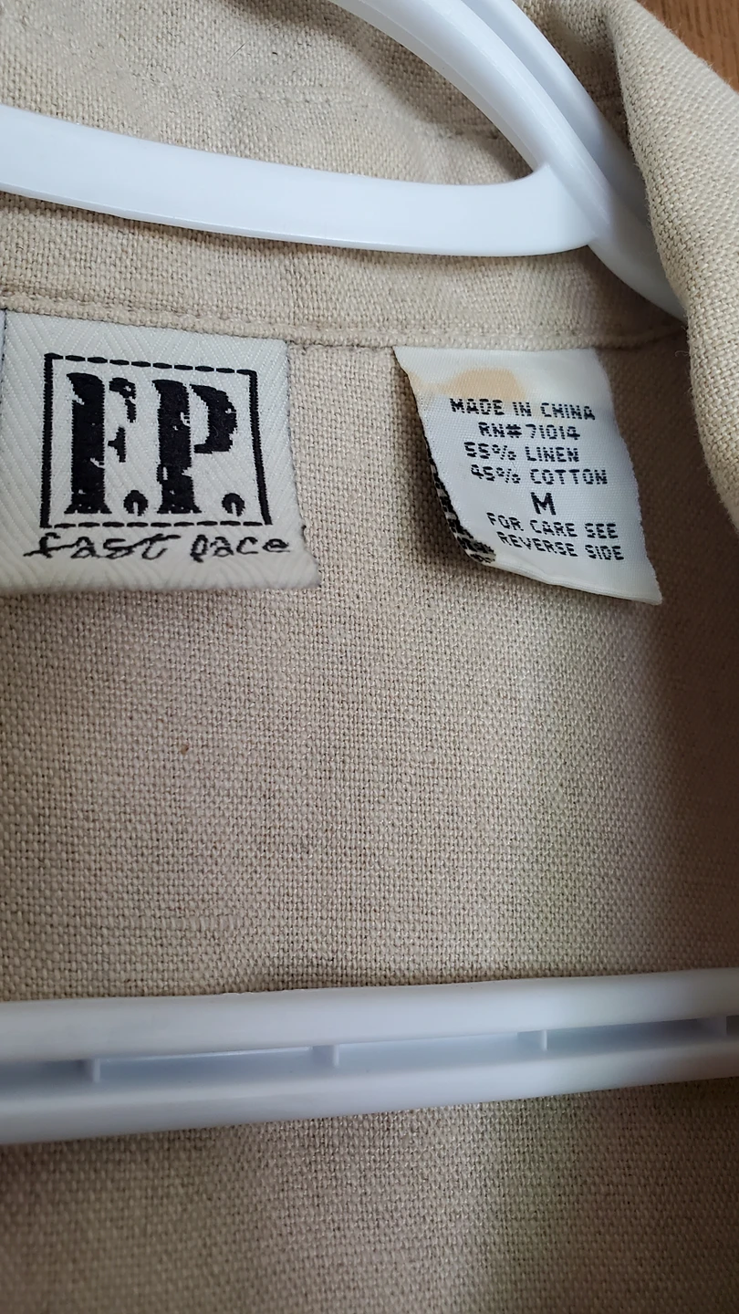 Linen Jacket and short set image indicator(3)