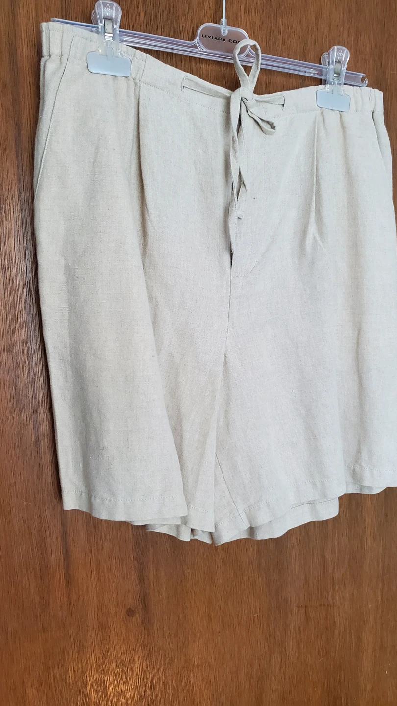 Linen Jacket and short set image indicator(4)