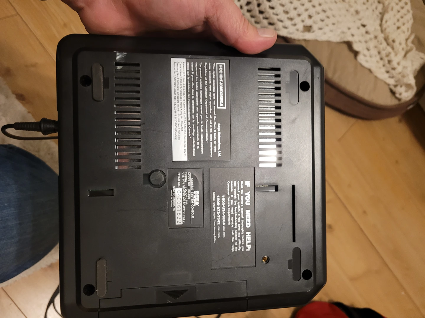 vintage sega genesis game console image indicator(4)