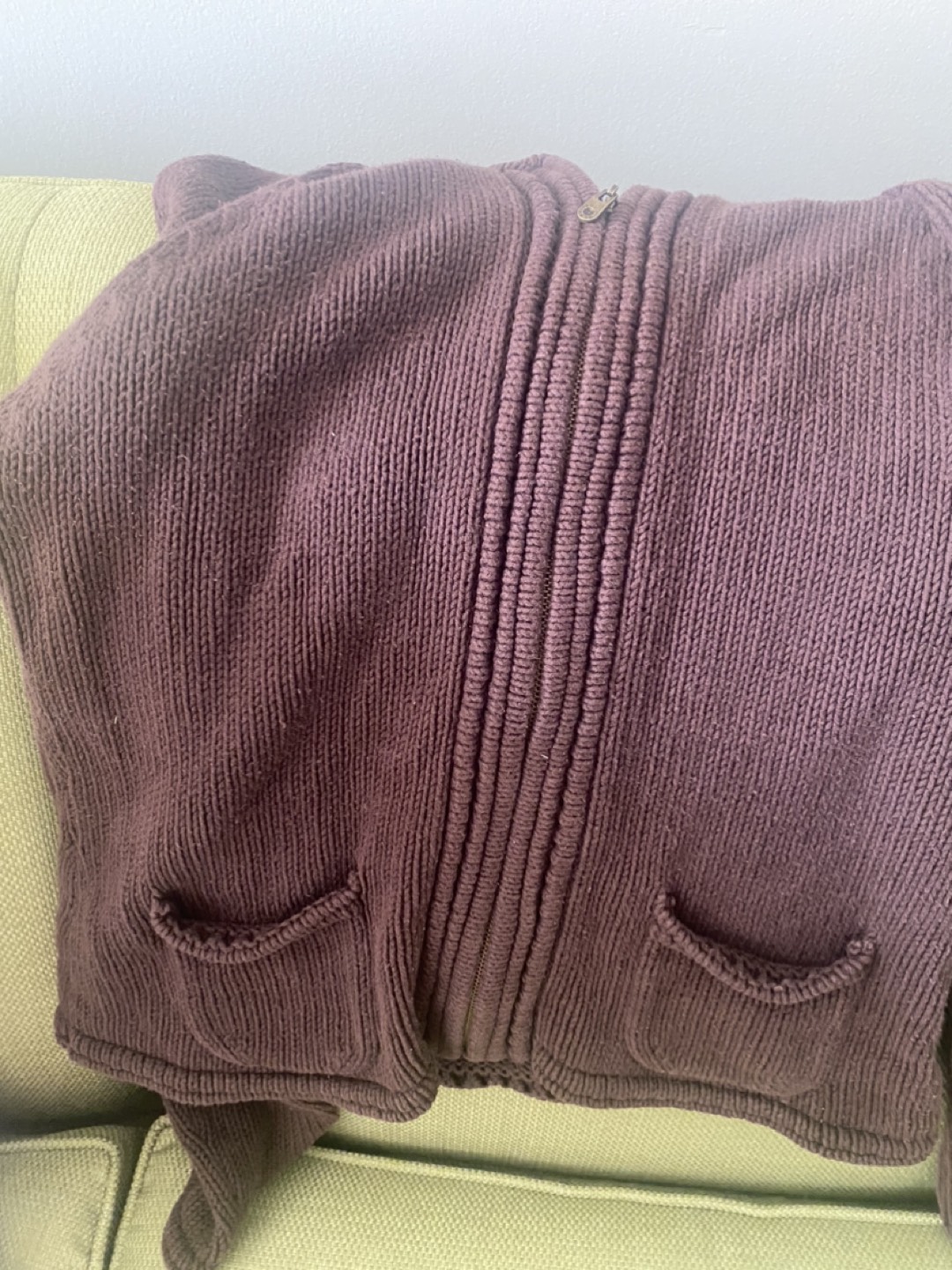 Brown cardigan size Med - photo 4