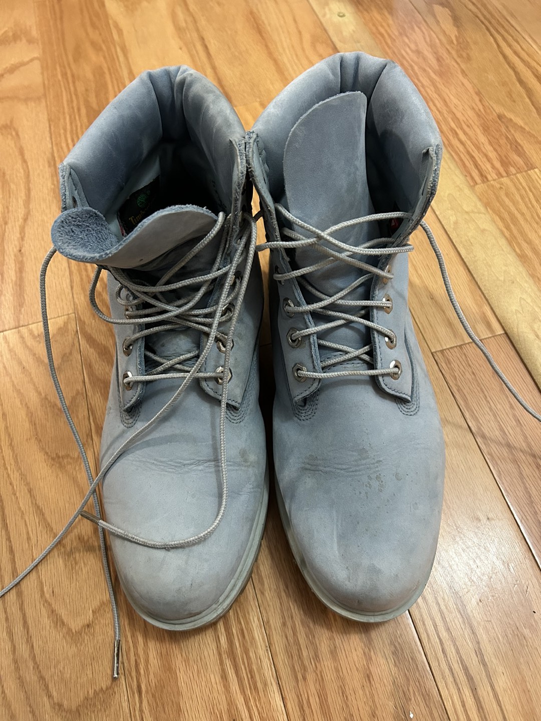 Timberland Baby Blue Boots Men’s Size 10 thumbnail
