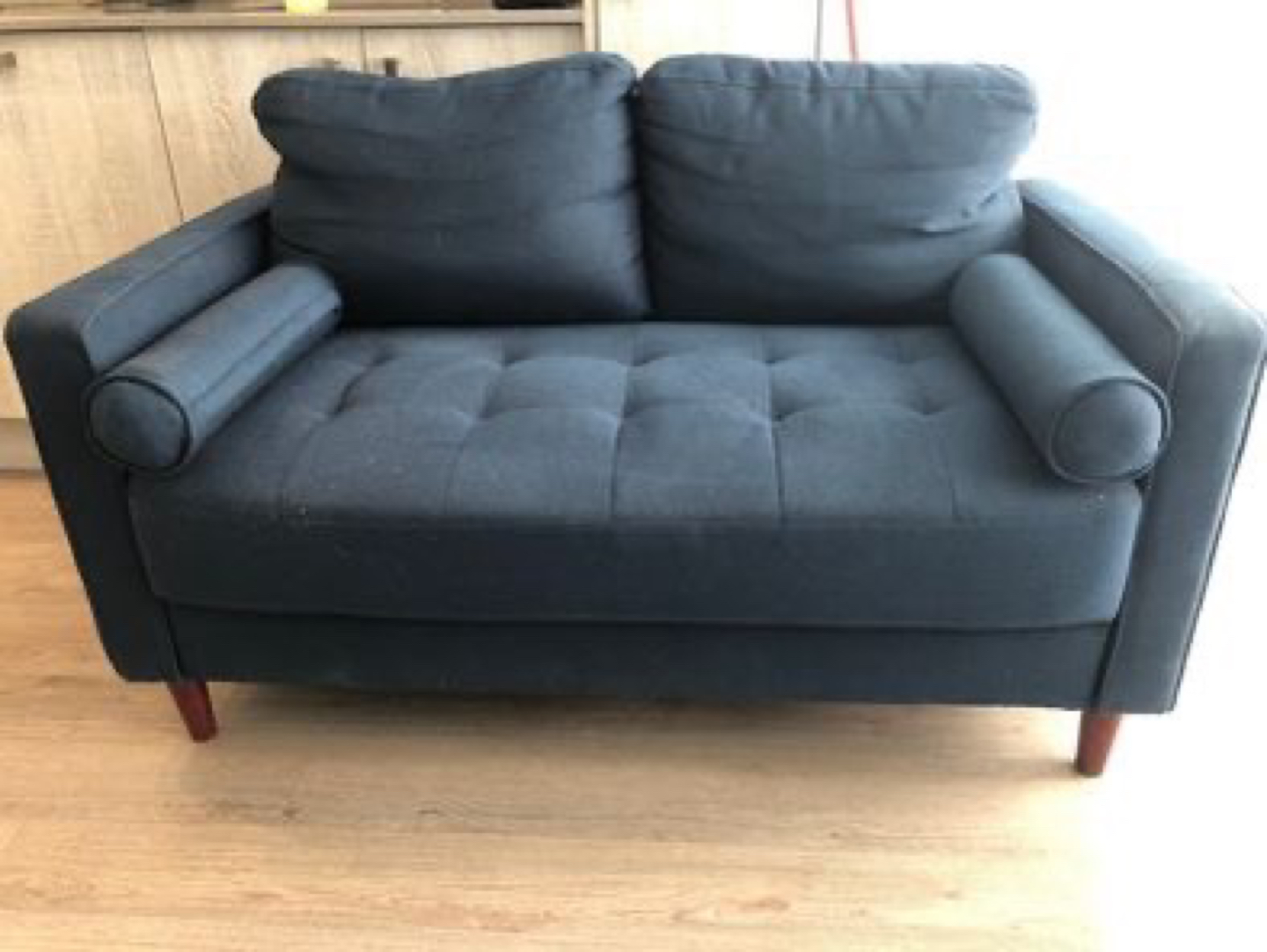 Small blue sofa / couch