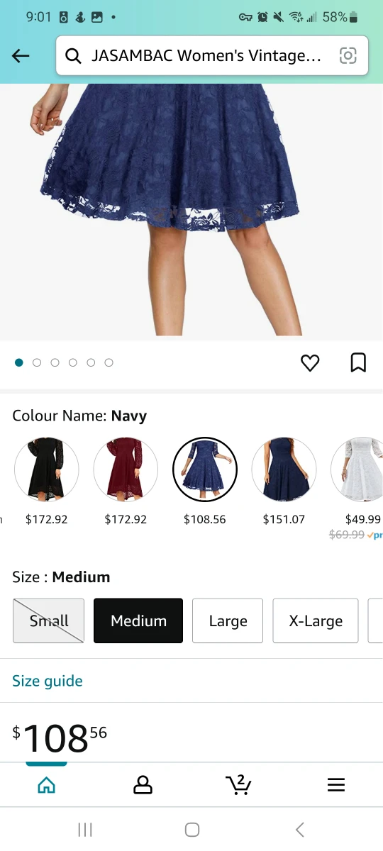 brand new dress Size Lrg thumbnail