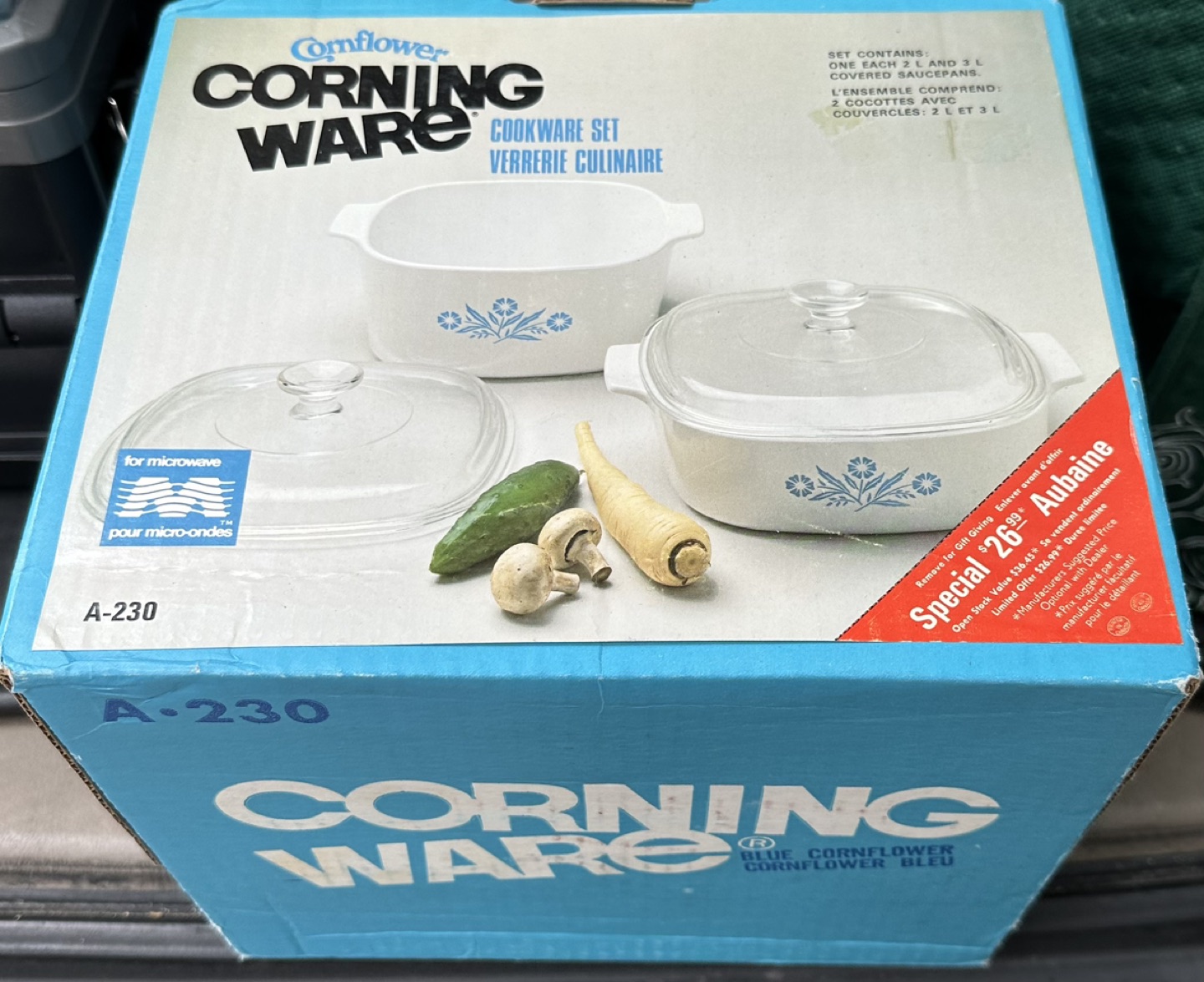 BNIB Corning Ware Set, 4 pcs image indicator(2)