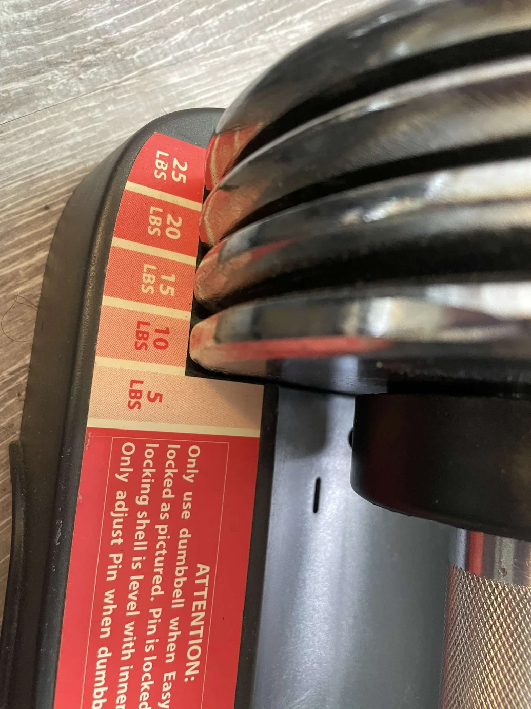 Dumbbell Weights (adjustable) 10-50lbs - photo 2