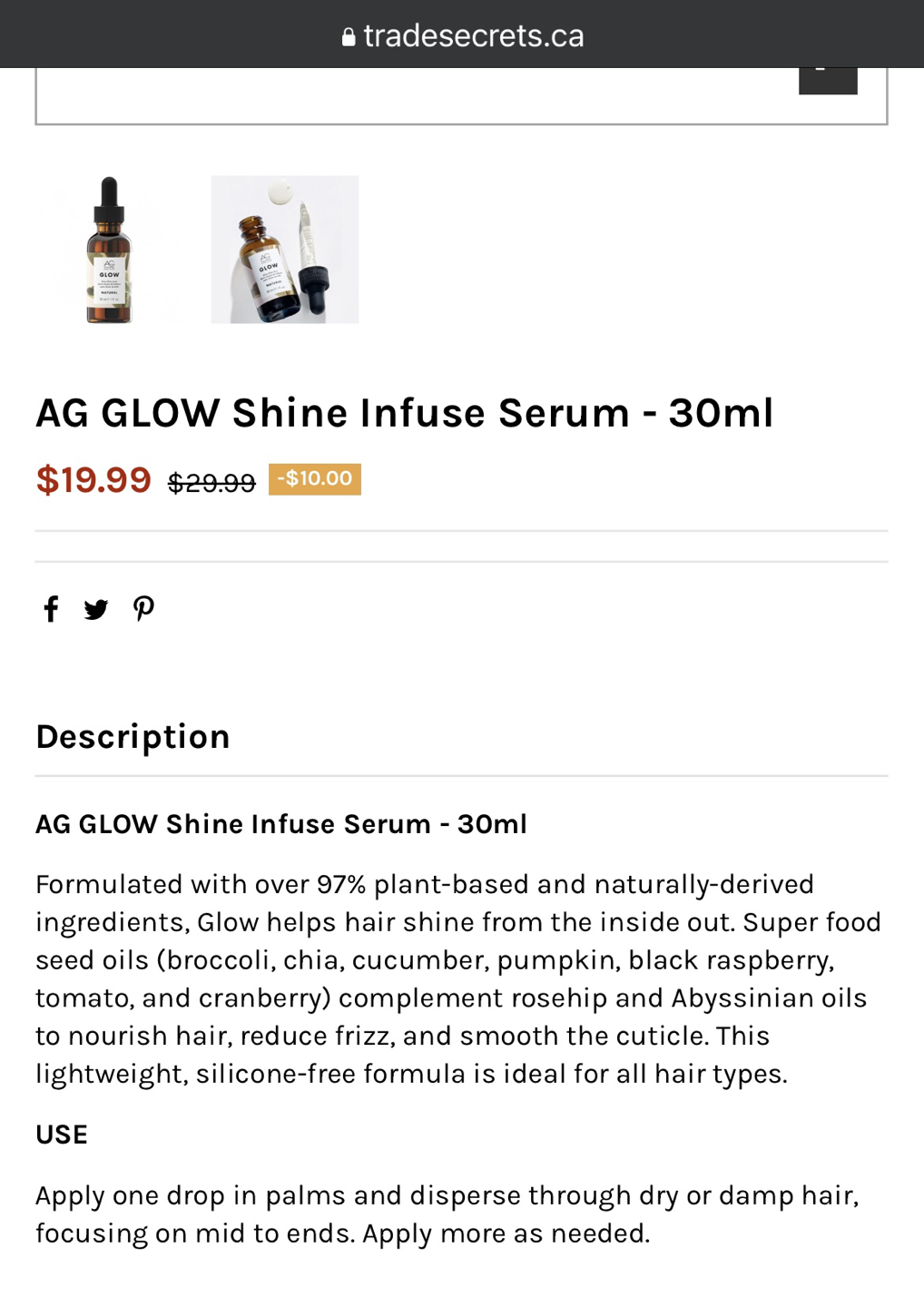 AG Serum for dry ends image indicator(3)