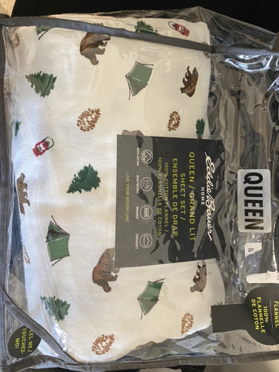 Queen Bedsheet-New not open