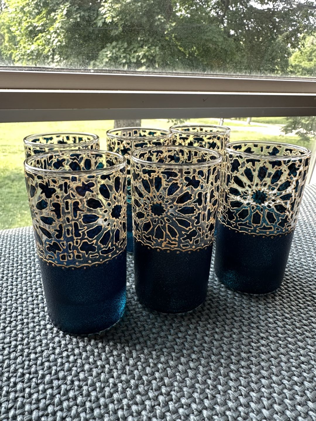 Beautiful Set of Drinking Glasses Made in Spain - photo 2