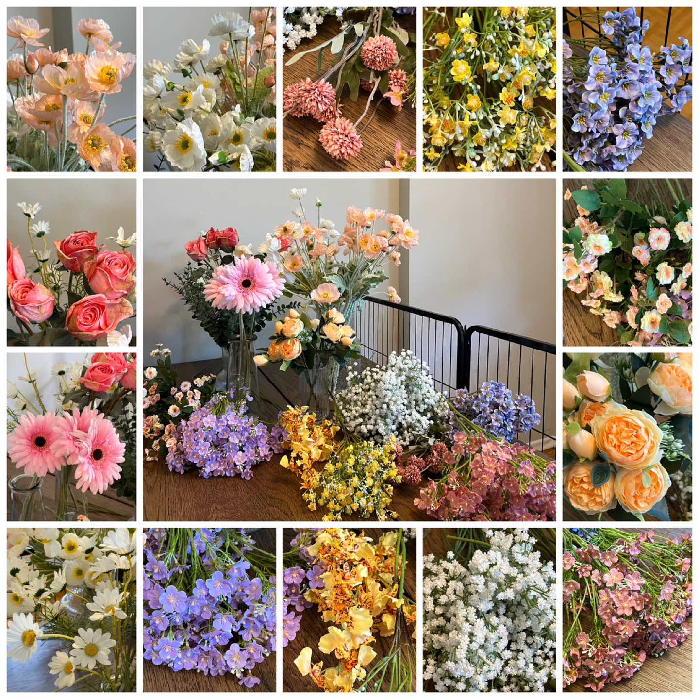 Fake/artificial wedding flowers - photo 2