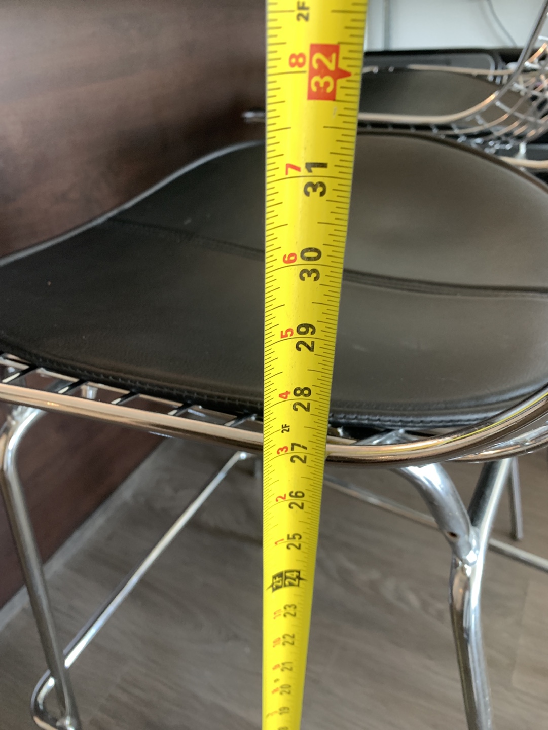 2 Harry Bertoia style Counter Stool - photo 2