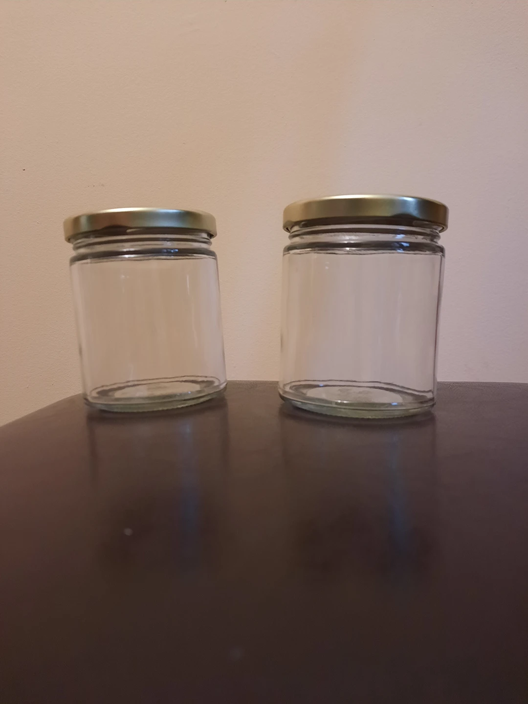 Glass canning jars