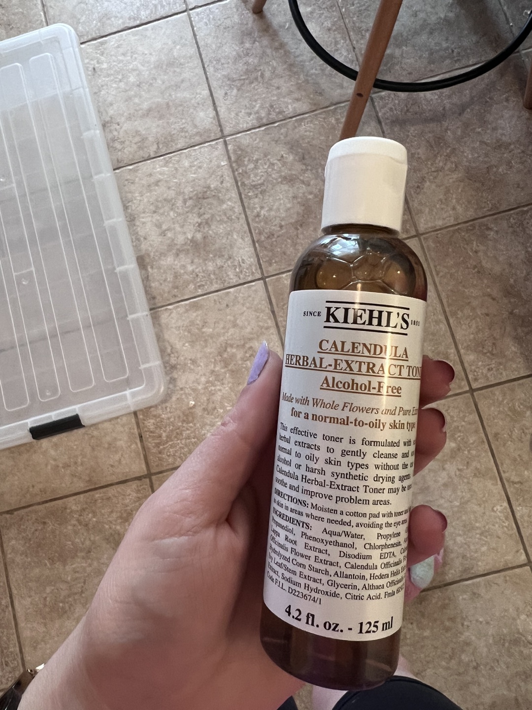 Kiehls calendula toner