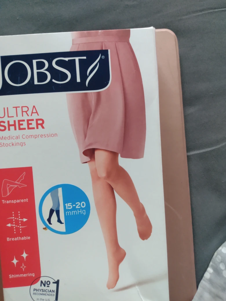 Ultra Sheer compression stockings  #freecycle thumbnail