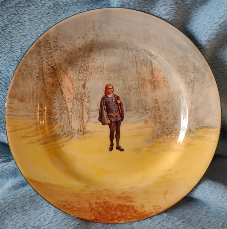 ROYAL DOULTON........HAMLET PLATE thumbnail