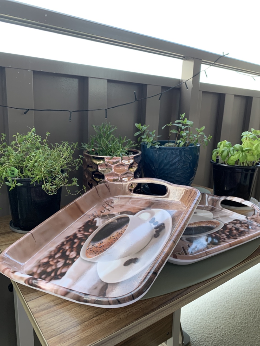 Two coffee trays thumbnail