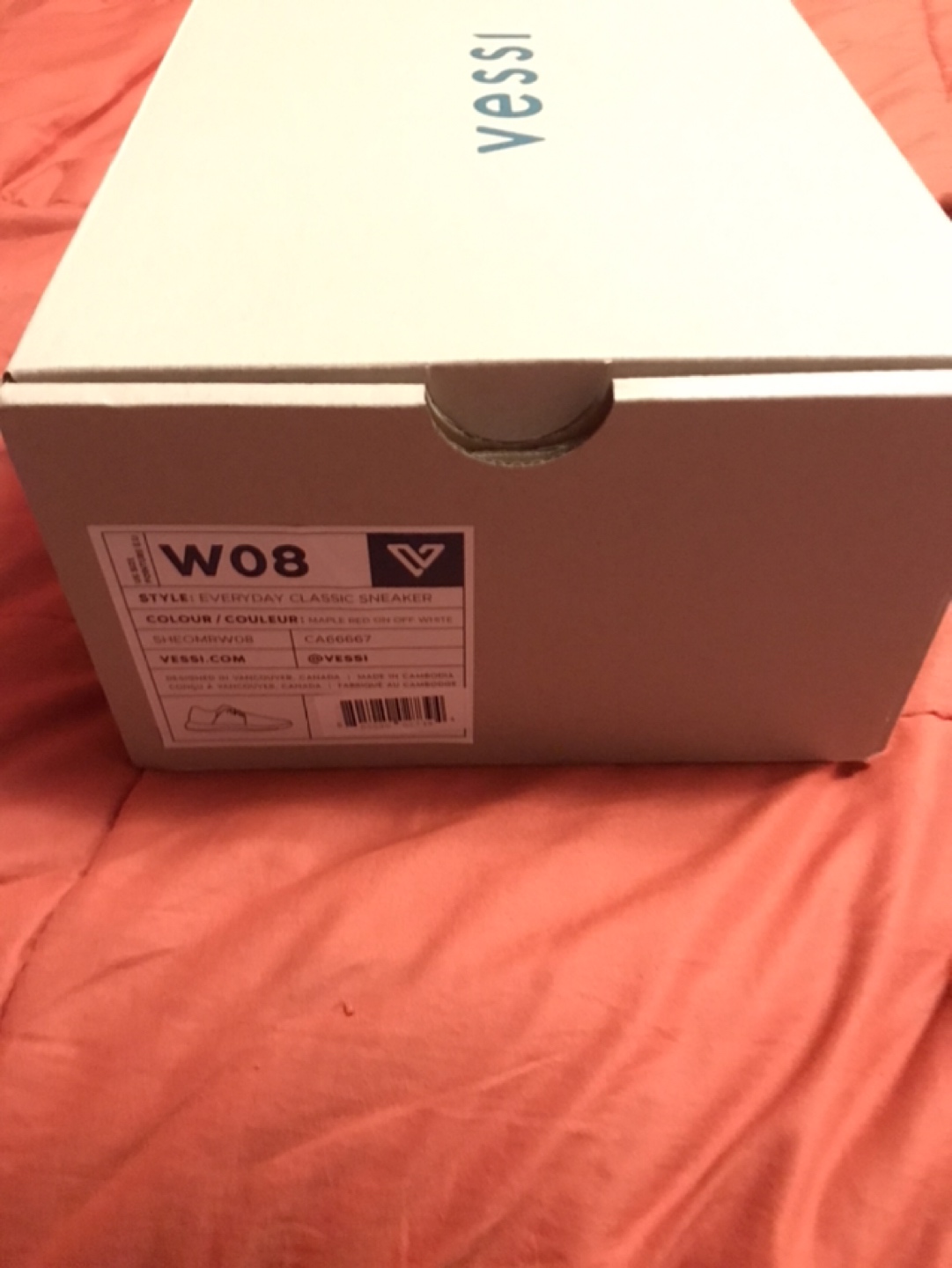 Vessi Shoes Red W08 image indicator(3)