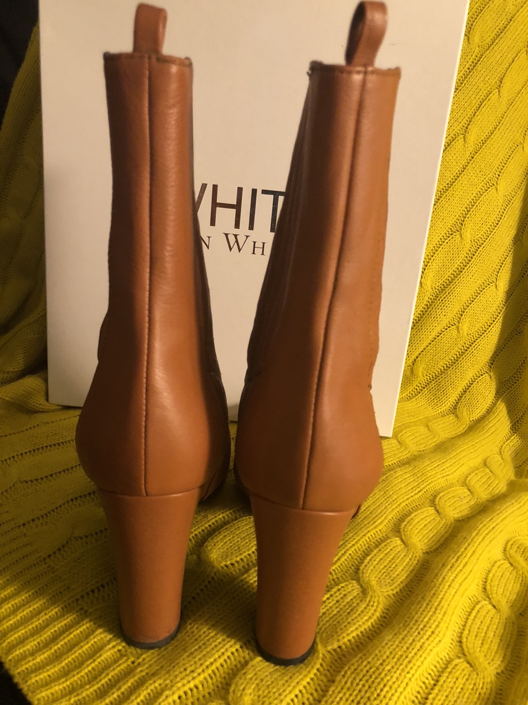 Ron white leather boots - photo 4