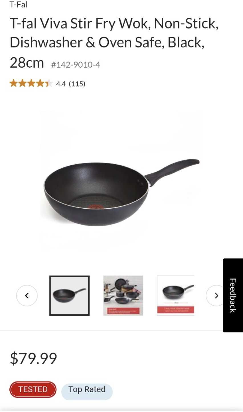 T-fal Viva stir Fry wok 28cm image indicator(2)