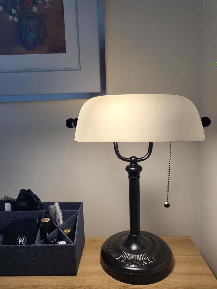 metal bankers lamp, moving sale image indicator(9)