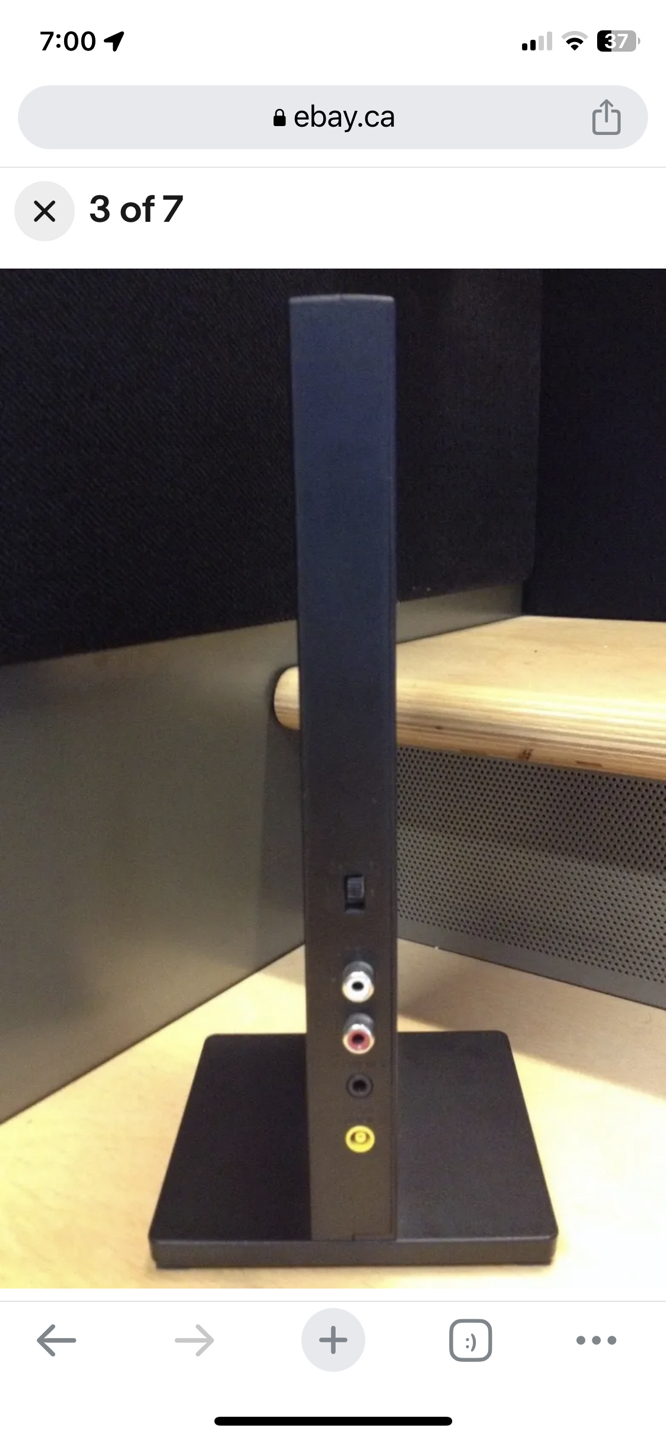 Sony Wireless Stereo MDR-RF985R RF Transmitter With Cables image indicator(8)