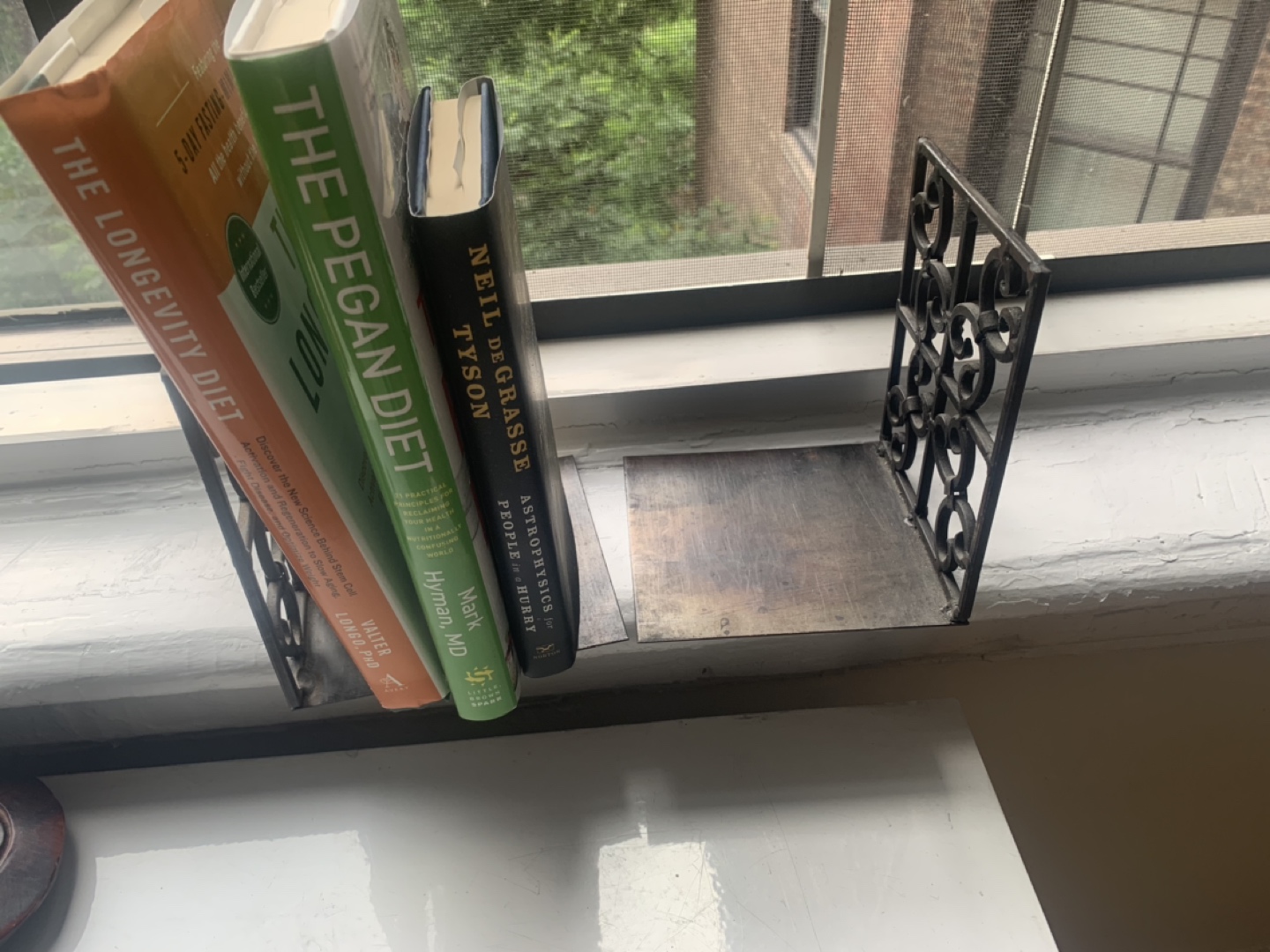 Intricate Iron Bookends - photo 3