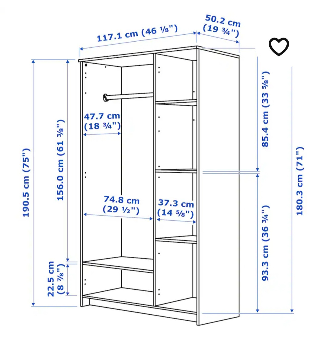 Ikea Wardrobe - photo 3
