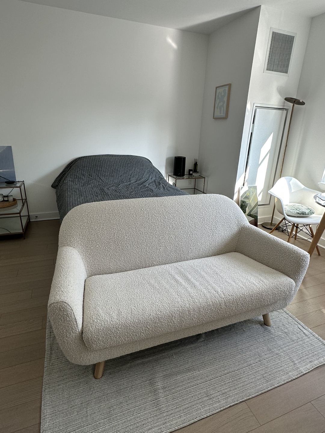 Article ivory loveseat