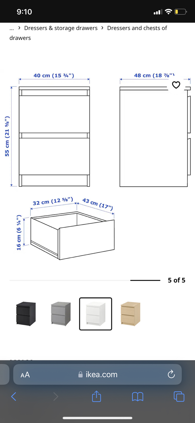 IKEA Bedside table - photo 3