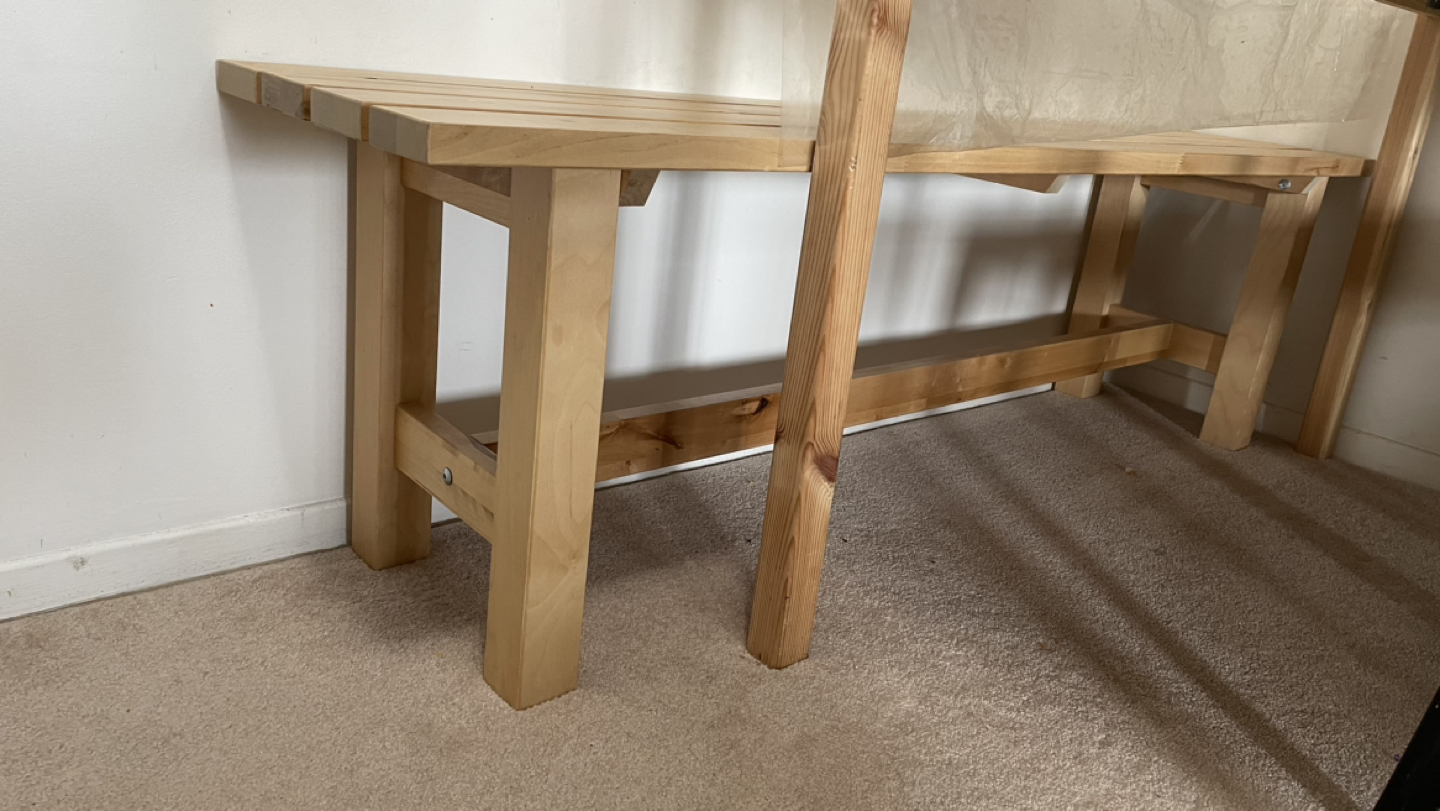Ikea Oakwood Bench - photo 2