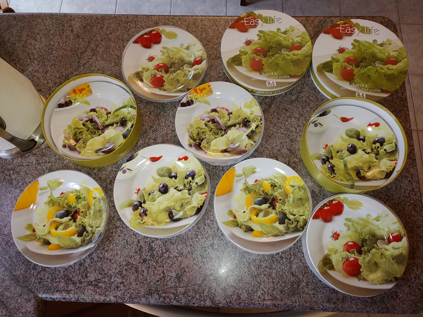 New salad plates made in Italy thumbnail