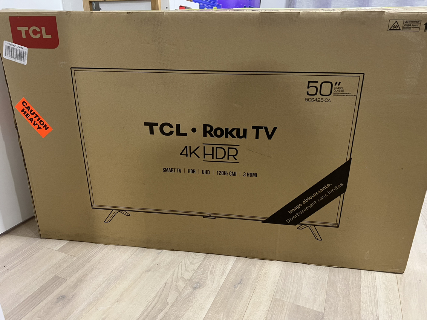 TCL 50” 4K HDR ROKU SMART TV - photo 4