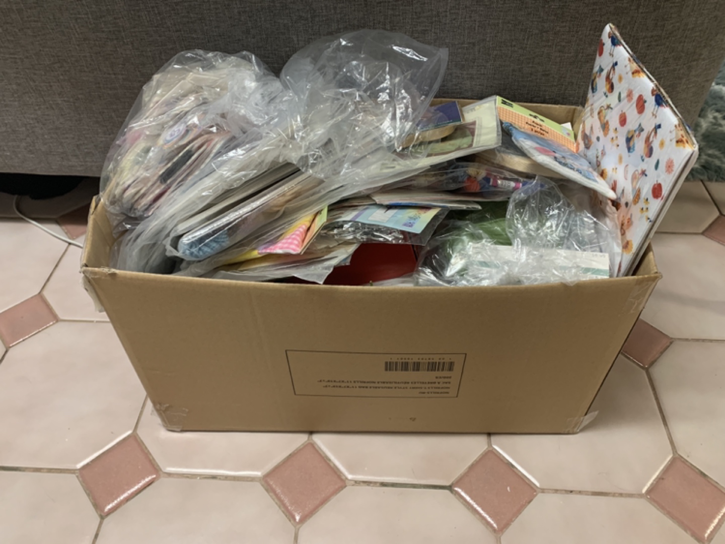 Mystery Box of Craft Supplies