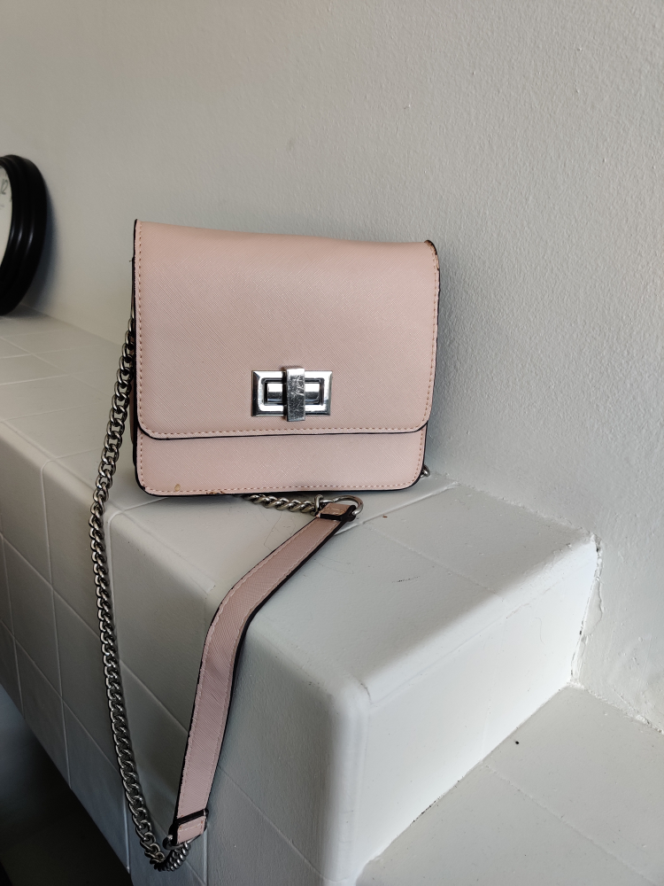 Pink Crossbody Bershka Purse