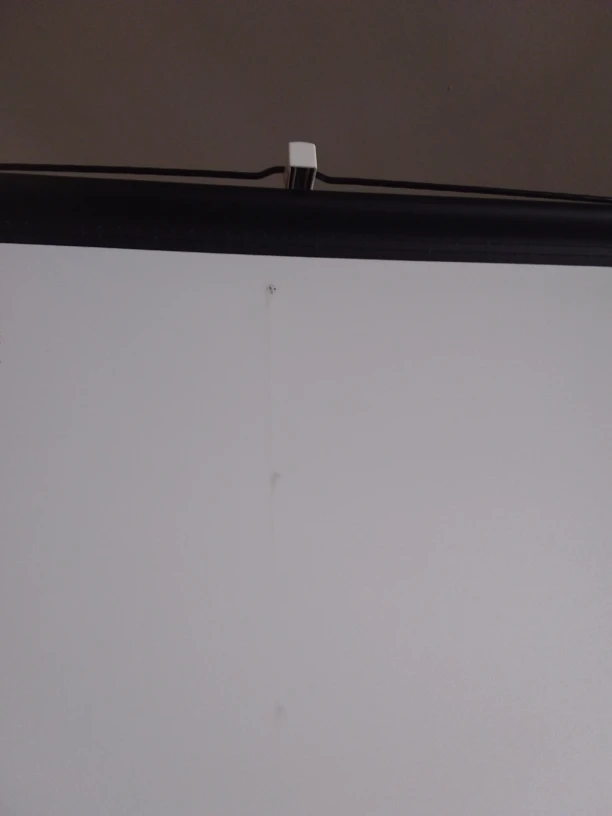 100" projector screen white portable - photo 3