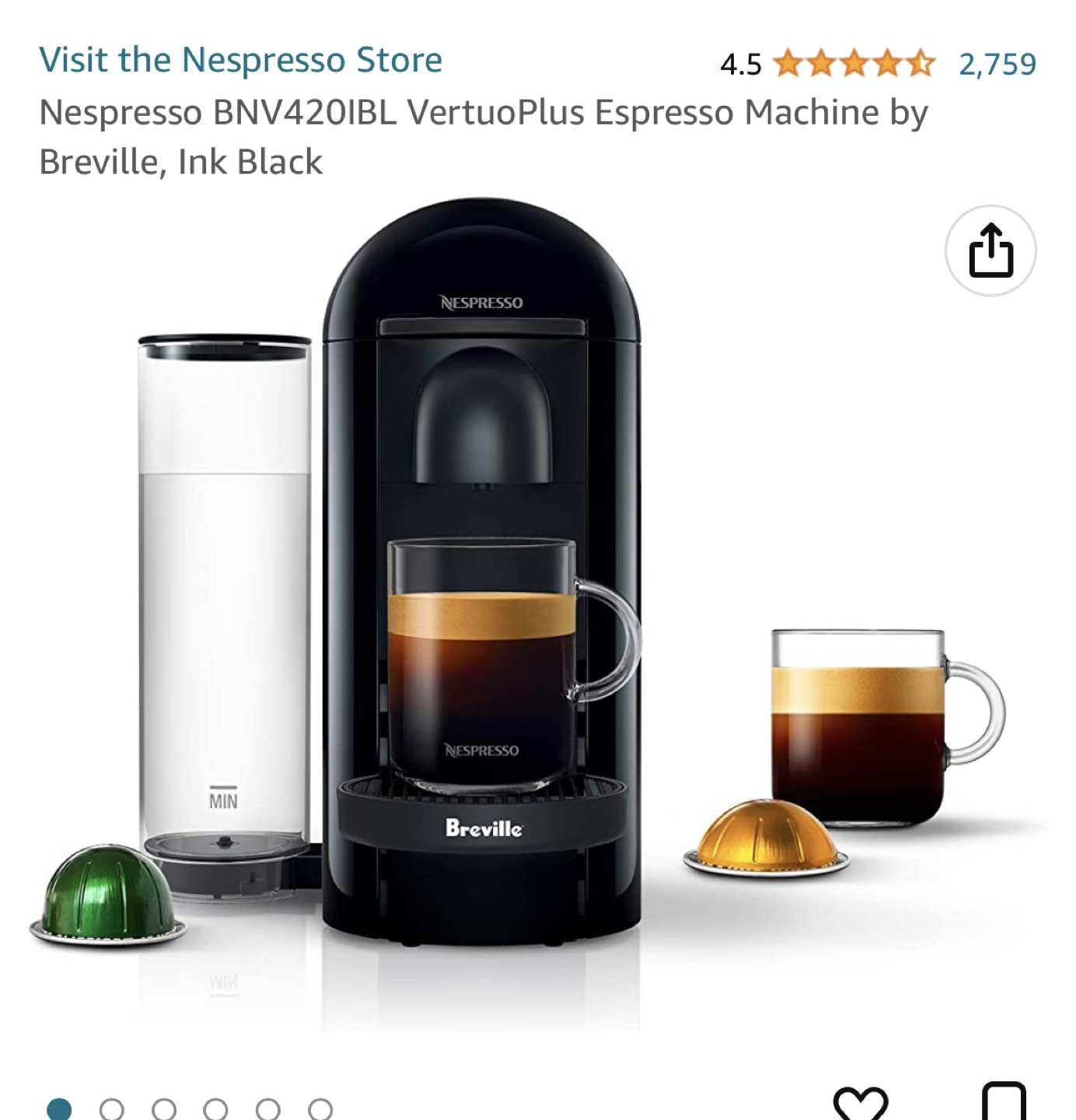 Nespresso machine! thumbnail