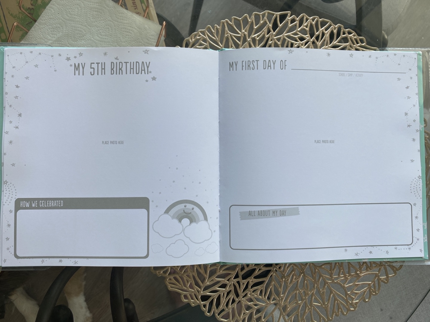#Freecycle Baby’s First Year memory book - photo 4