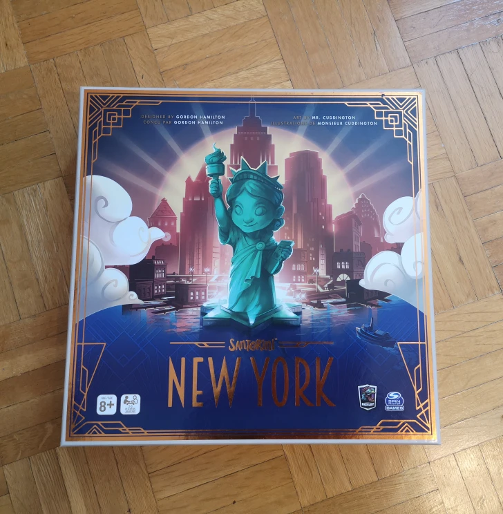 Santorini New York Board game thumbnail