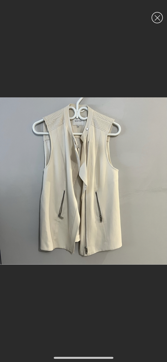 Aritzia Babaton Redford Moto Vest, Size 0