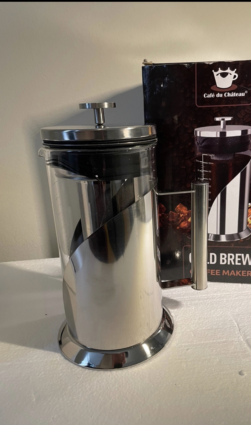 NEW Cold Brew Coffee Maker Stainless Steel Iced Coffee Maker image indicator(2)