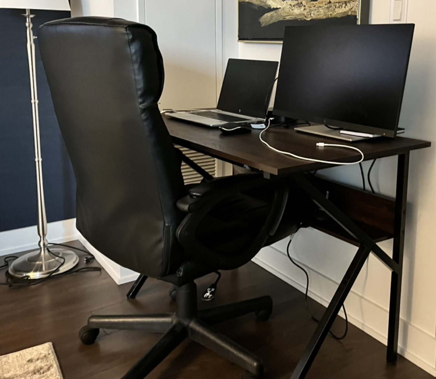 Work Desk / home office executive chair - Leather - photo 3