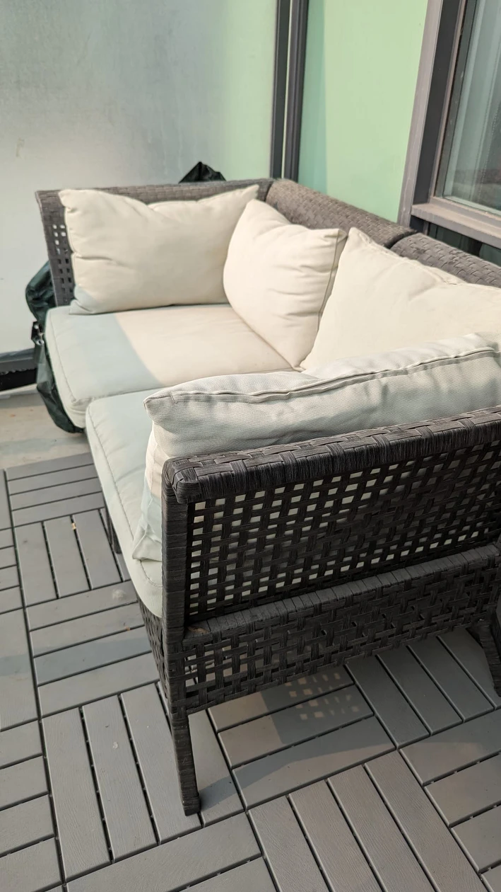Ikea Outdoor Couch - photo 2